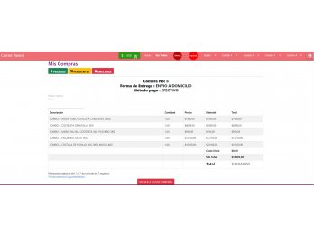 SISTEMA PARA DISTRIBUIDORAS MAYORISTAS, PARA PEDIDOS ONLINE