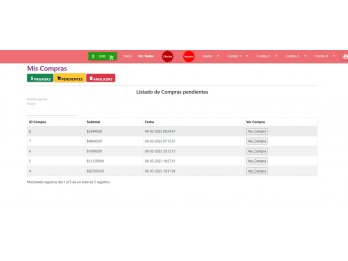 SISTEMA PARA DISTRIBUIDORAS MAYORISTAS, PARA PEDIDOS ONLINE