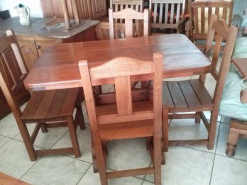 Juegos de algarrobo nuevos macizos