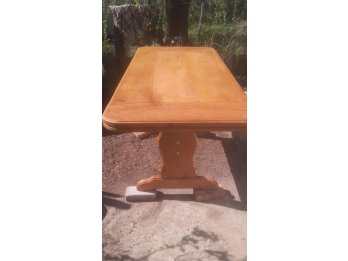 Mesa de algarrobo maciza nueva