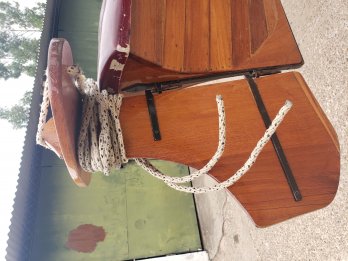 Bote de Travesía. Par doble con timonel