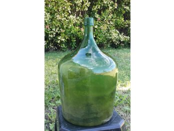 Damajuana/botellón 5 Litros, Vidrio Verde, Ideal Decoración
