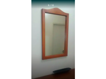 Vendo espejo marco de algarrobo nuevo