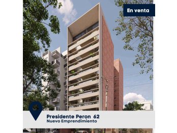 PRESIDENTE PERON 62 DEPARTAMENTOS EN VENTA