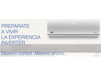 DOS (2) Carrier XPower split inverter frío/calor 4400