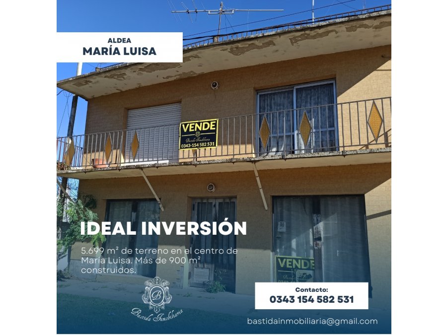 Gran Propiedad en Venta en Aldea María Luisa