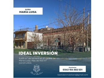 Gran Propiedad en Venta en Aldea María Luisa