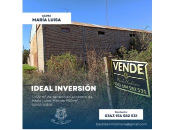 Gran Propiedad en Venta en Aldea María Luisa