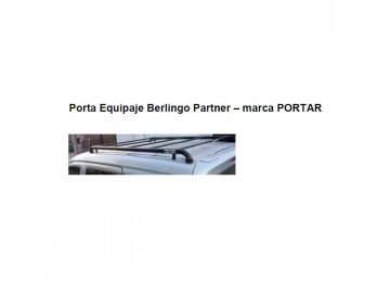 Porta Equipaje Partner / Berlingo Parrilla