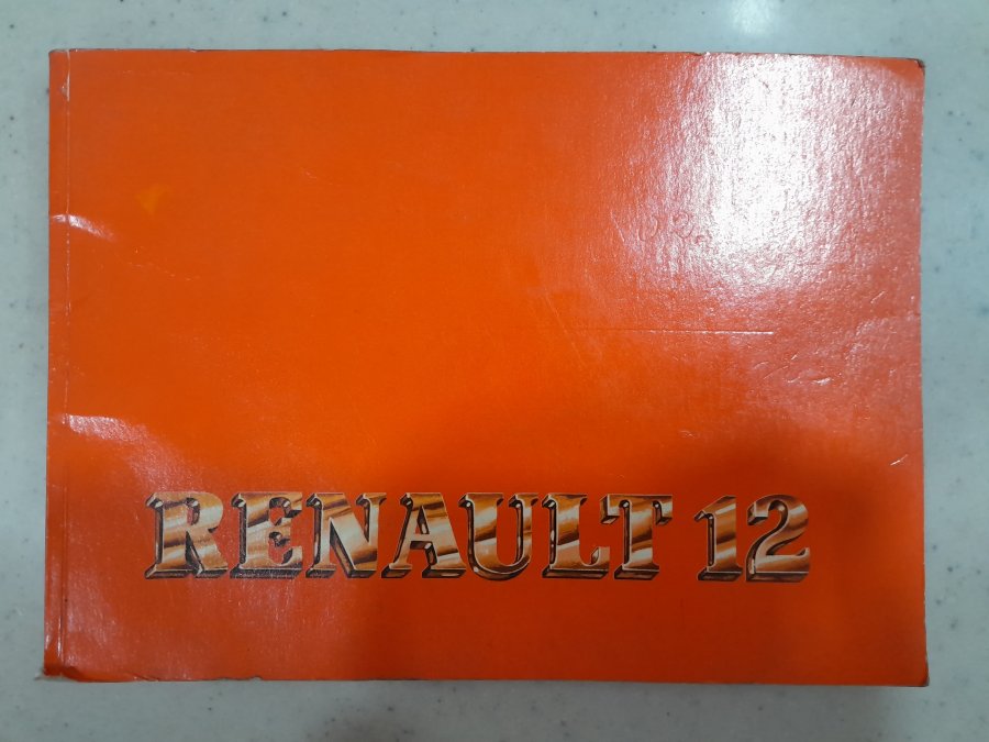 Manual Original de Renault 12 break