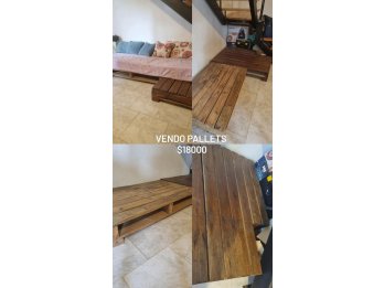 Urgente vendo pallet para sillón