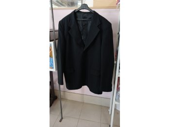 saco vestir negro talle 48