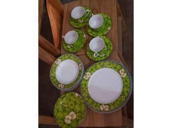 Juego de platos de porcelana top style