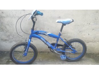 Bicicleta Topmega azul