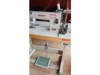 Vdo máquina industrial de coser para marroquinería,triple ar