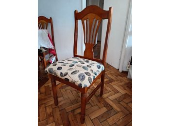 Vendo juego de comedor de cedro