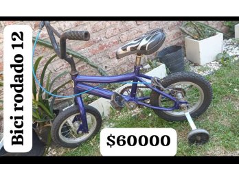 Vendo Bici Rodado 12