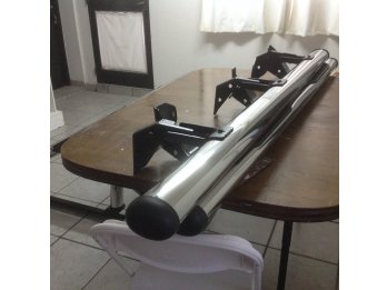 Vendo estribos y barra