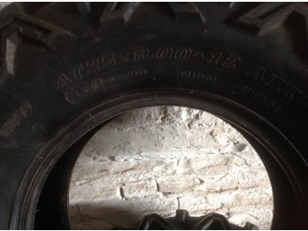 Vendo cuatro cubiertas de cuatriciclo $100000