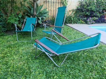 vendo sillones reposeras de jardin