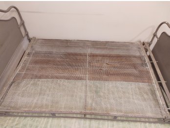 CAMA ANTIGUA HIERRO CON MARINERA