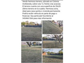 Vendo/permuto hermoso terreno