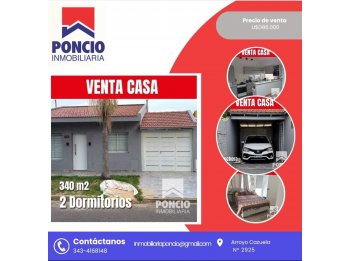 HERMOZA CASA A LA VENTA EN CALLE ARROYO CAZUELA 2925  PARANA