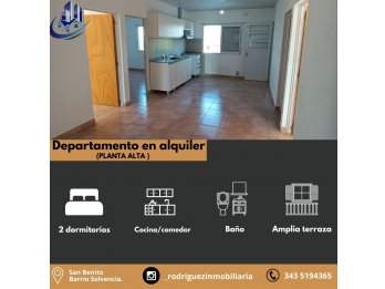 Alquilo departamento en San Benito