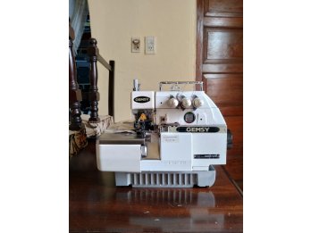 Vendo máquina de coser industrial gemsy gem737f nueva