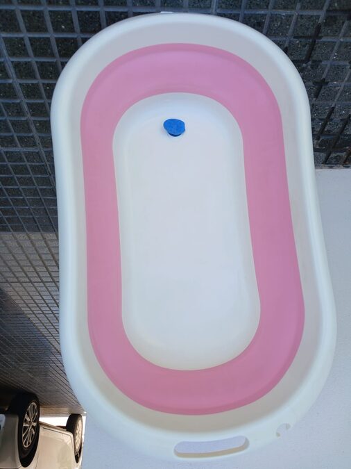 Vendo bañera plegable