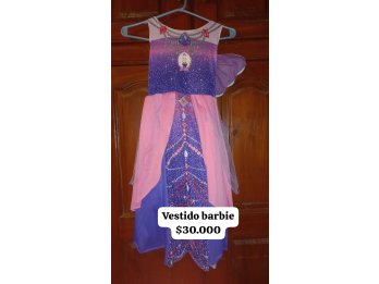 Vendo vestido barbie