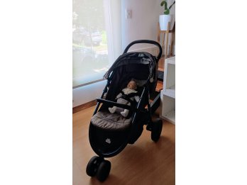 Cochecito JOIE INFANTI LITETRAX 3 + huevito + base para auto