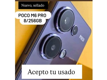 (Acepto tu usado). Xiaomi Poco M6 Pro. Nuevo, sellado