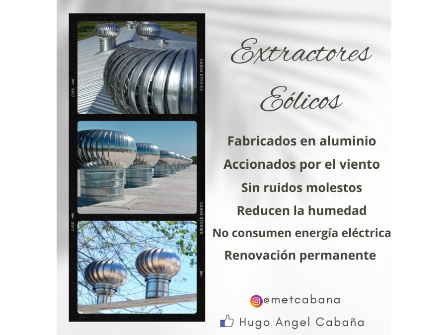 Extractor eolico