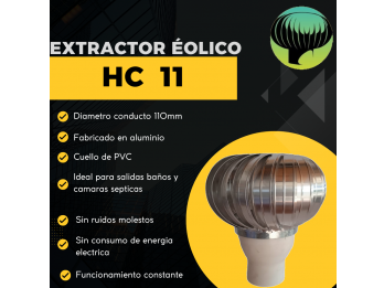 Extractor eolico