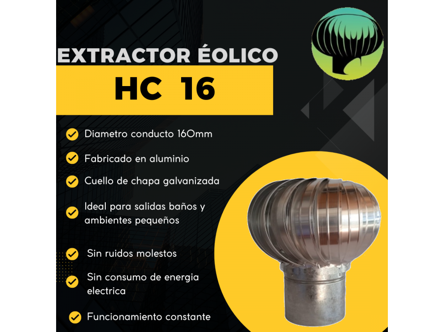 Extractor eolico
