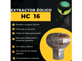Extractor eolico