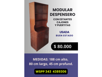 Vendo Mueble tipo Modular