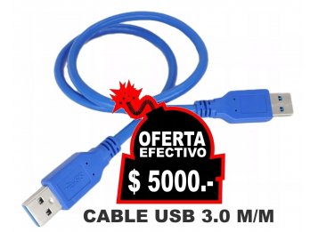 Cable USB M a USB M 3.0 de 50cm