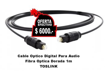 Cable Audio Digital Toslink 1mt