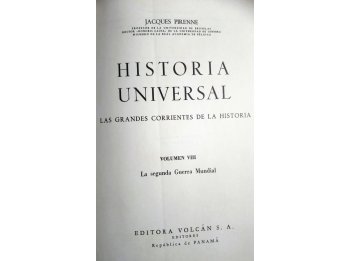 Vendo historia universal