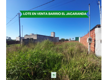 Lote En Venta Barrio El Jacaranda