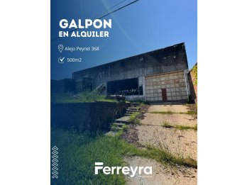 Gran Galpón en alquiler