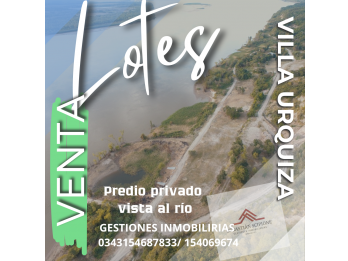 LOTES EN VENTA PARANA Y ZONAS ALEDAÑAS