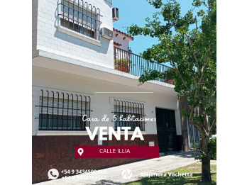 VENDO CASA CALLE ILLIA