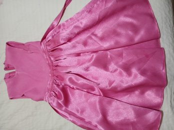 Vestido ñiña rosa para 8,9 años aproximadamente impecable