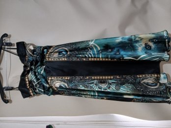 Vestido corto mujer