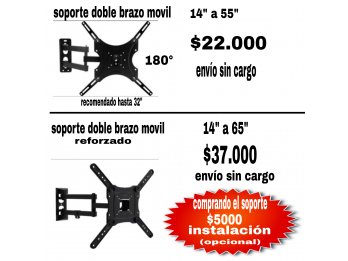 Soportes para tv articulado