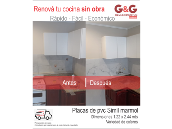 RENOVÁ EL REVESTIMIENTO DE TU COCINA Y BAÑO, RAPIDO Y FACIL