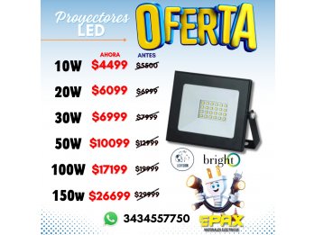 Reflectores LED bajo consumo OFERTA!